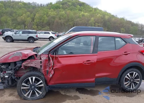 2020 Nissan Kicks Sv Xtronic Cvt from USA, damaged, VIN 3N1CP5CV7LL498964